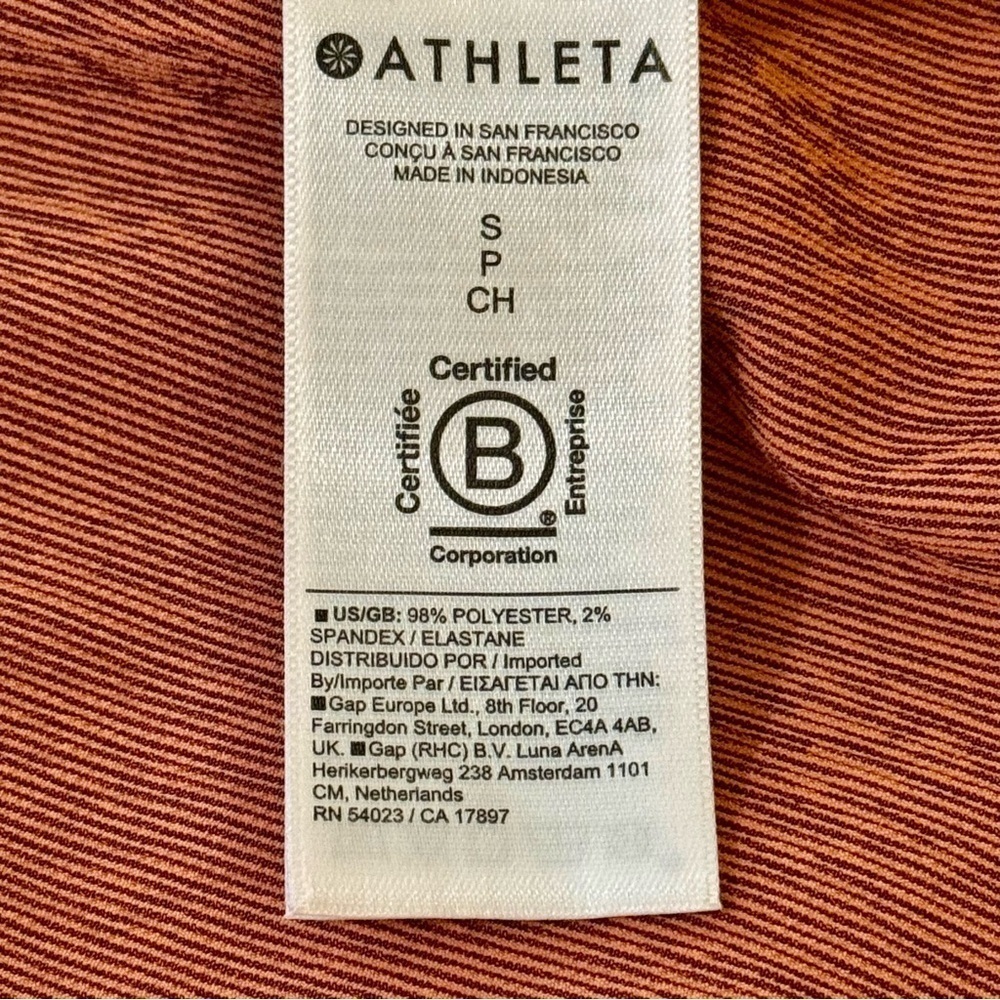 Athleta New Size S Copper Brown Echo Sleeveless Pockets Midi Dress MSRP $129 - Picture 8 of 11
